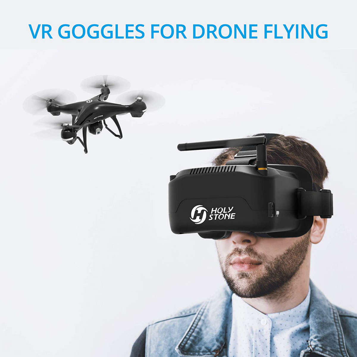 3D VR Headset Virtual Reality Goggles for FPV RC Drone
