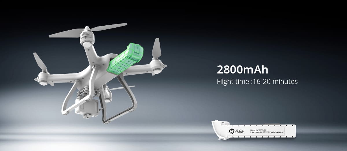 HS700 White Modular Battery