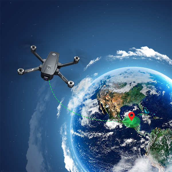 Piedra sagrada HS720E/HS105 GPS Plegable FPV DRONE con UHD 4K EIS Cuadricóptero