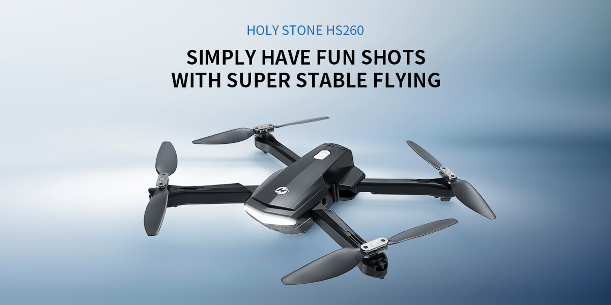 HS260 Foldable FPV Drone