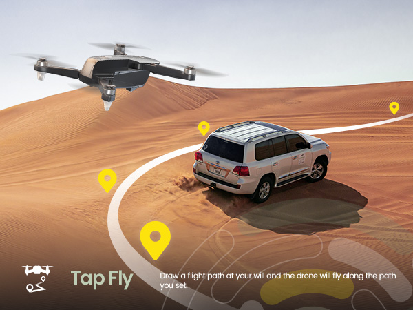 HS175D Beginner Camera Drone with GPS & Brushless Motors