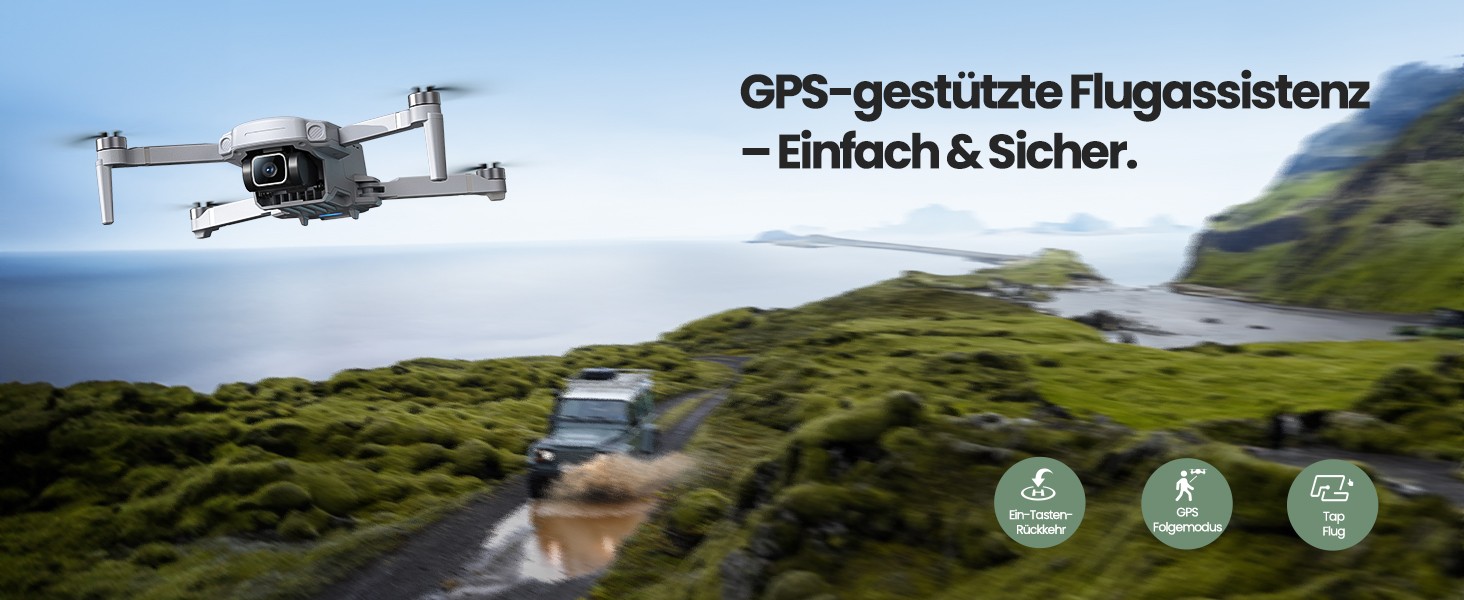 GPS-gestützte Flugassistenz – Einfach & Sicher