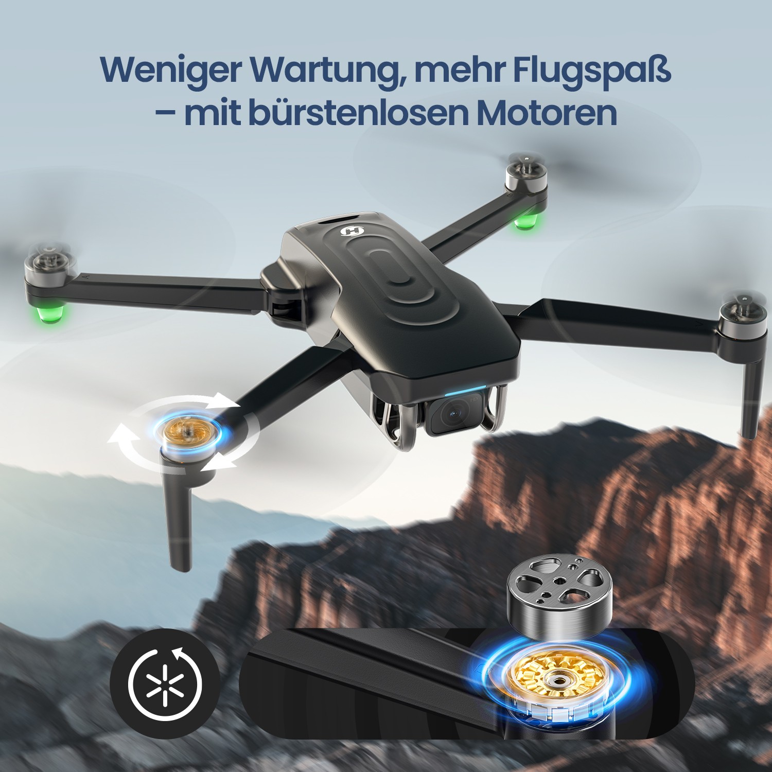 Weniger Wartung, mehr Flugspaß – mit bürstenlosen Motoren