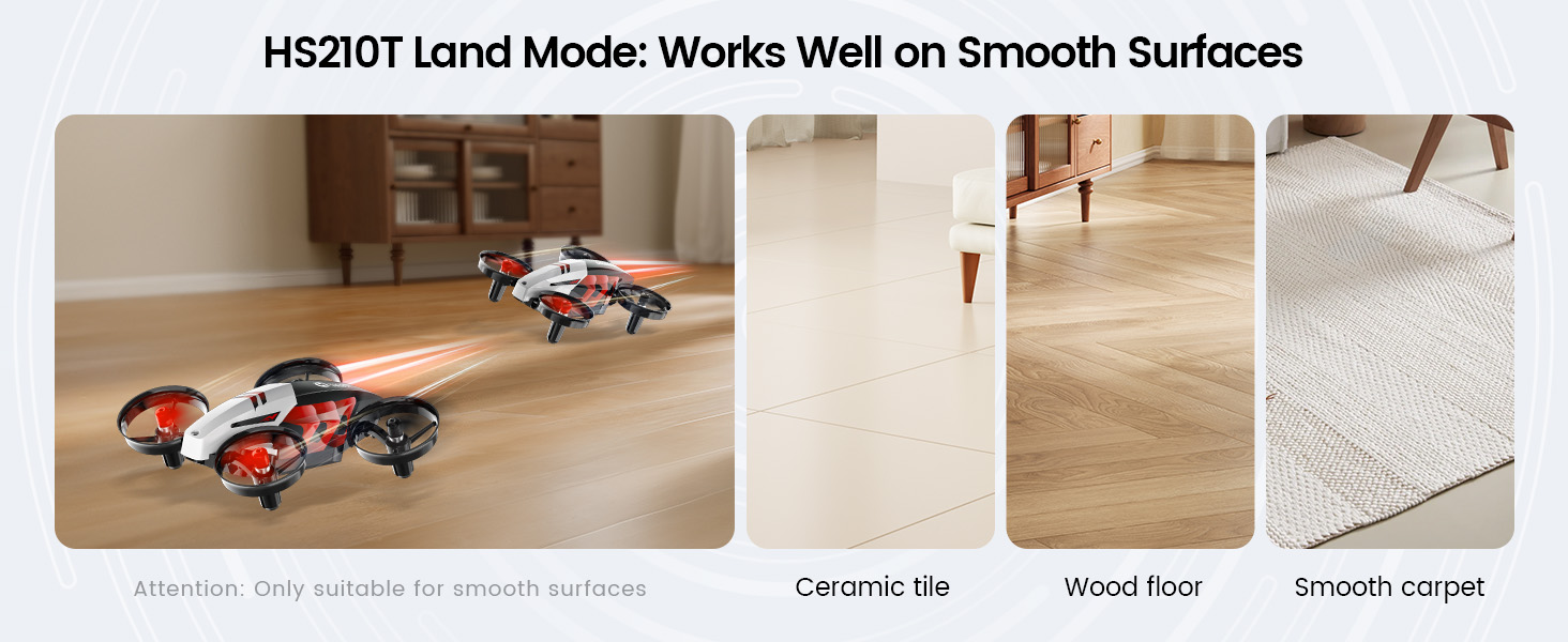 HS210T land mode works well on smooth surfaces.jpg
