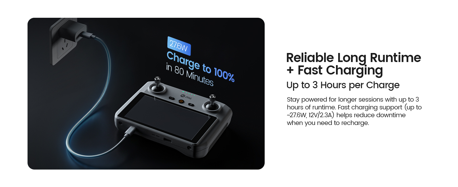 RC243A Runtime and Fast Charging Support
