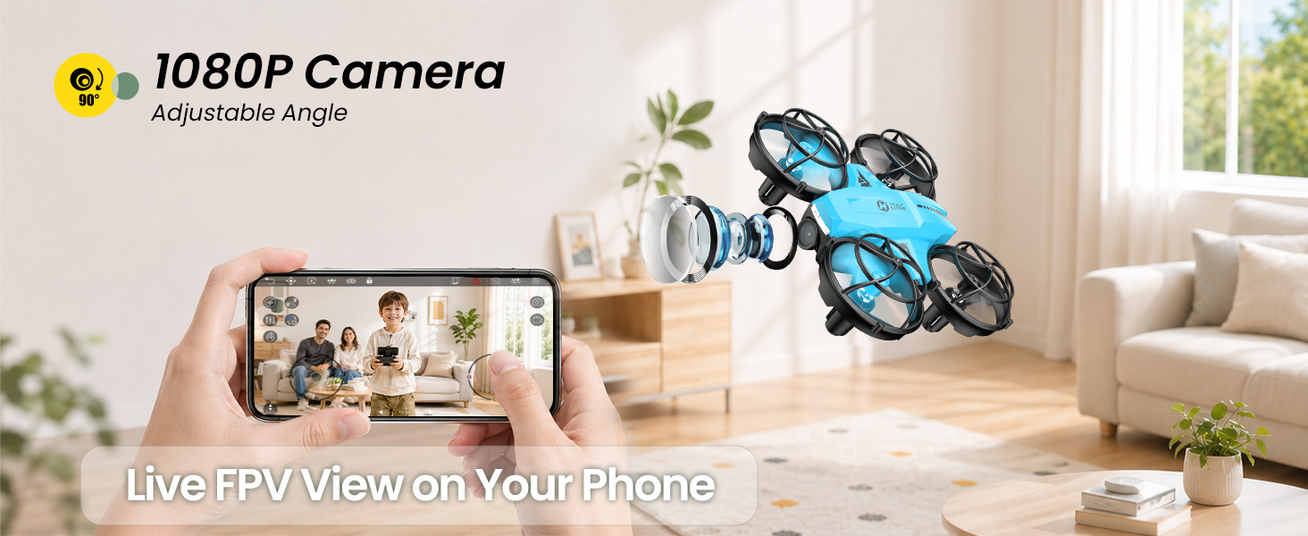 HS420 app powered FPV camera fun