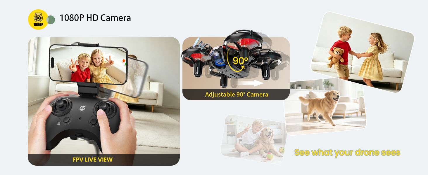 HS210P 1080P HD camera WiFi FPV live view