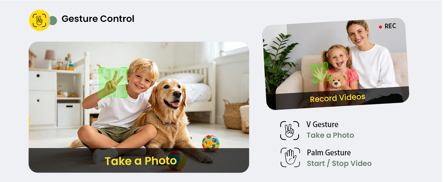 HS210P smart app control gesture control camera drone