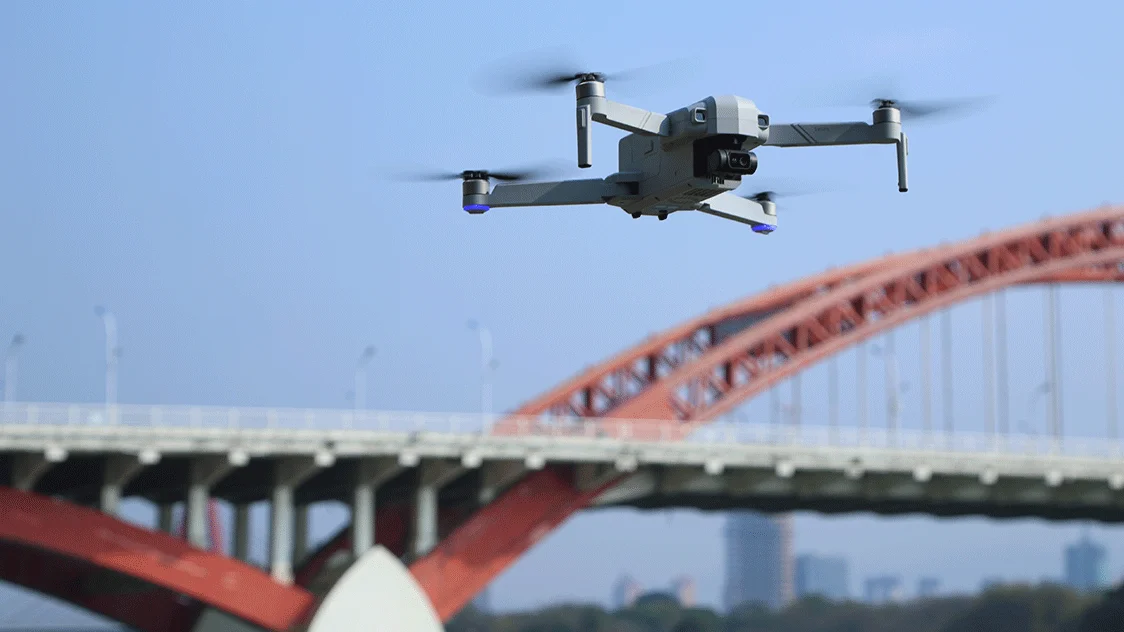 T60A Pro real aerial shot sample 5