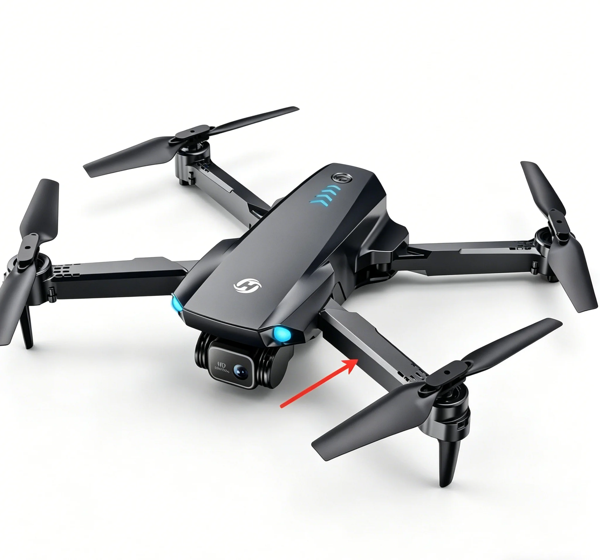 holystone-hs290-drone-front-left-arm-assembly.webp