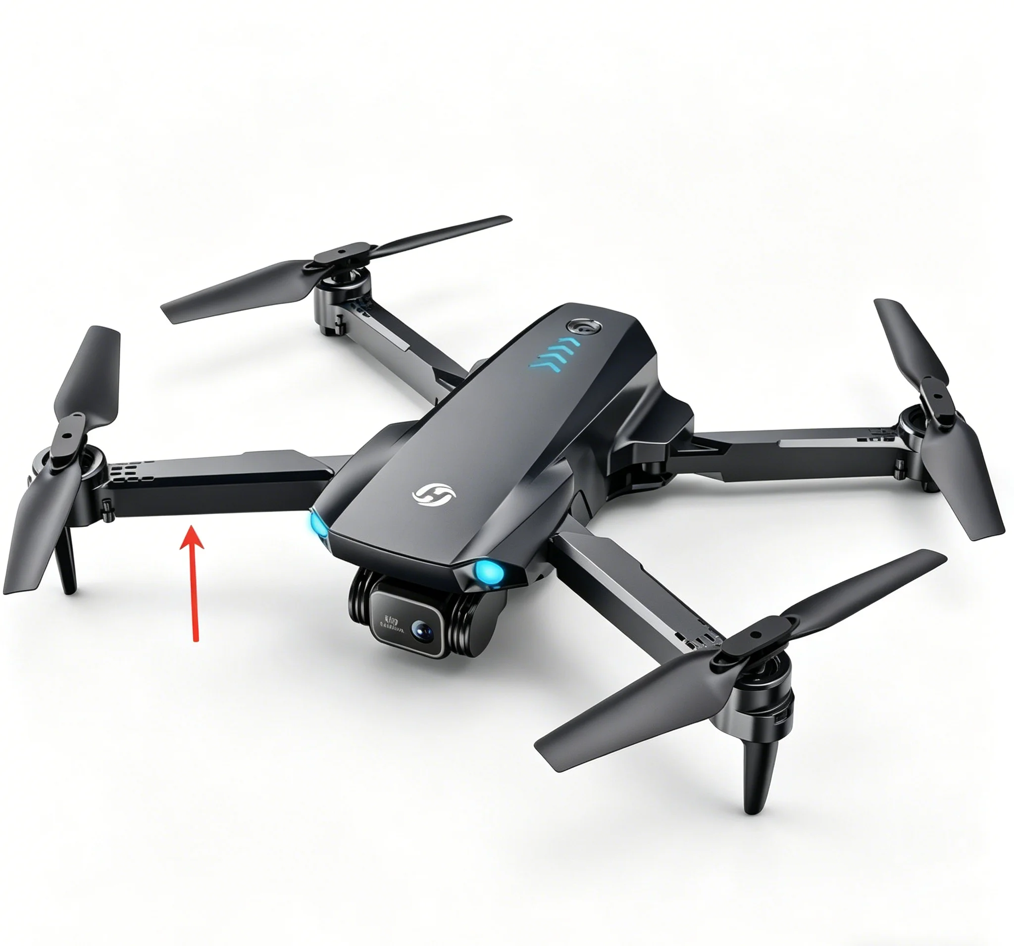 holystone-hs290-drone-front-right-arm-assembly.webp