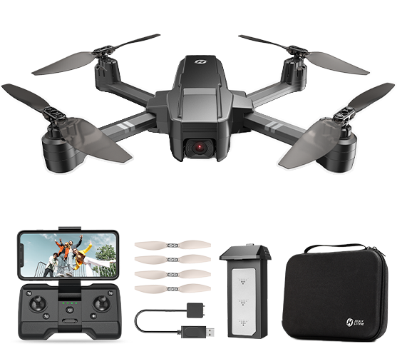 Holy Stone HS440 camera drone gift set for beginners