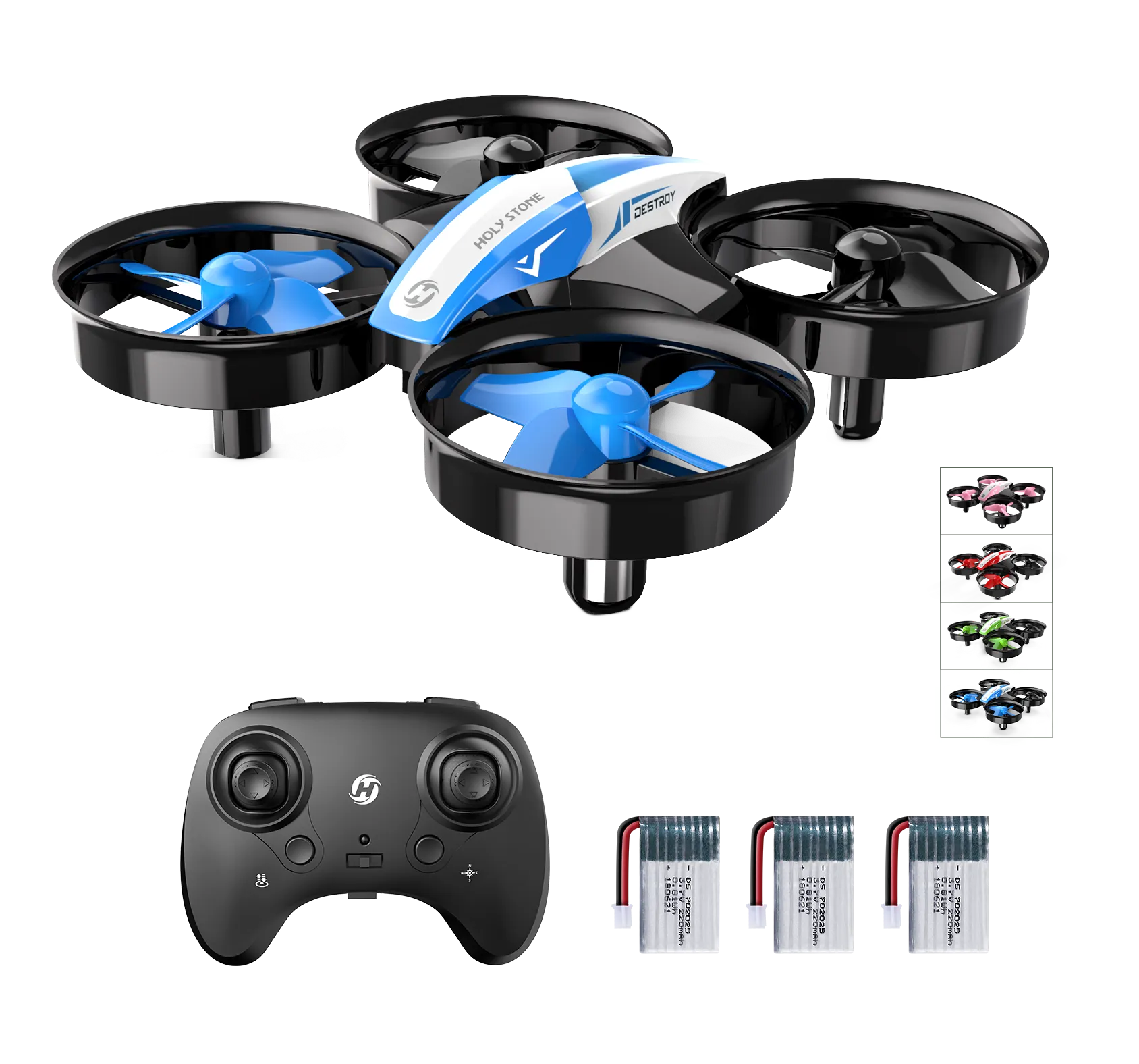 Holy Stone HS210 mini drone gift set for kids and first-time flyers