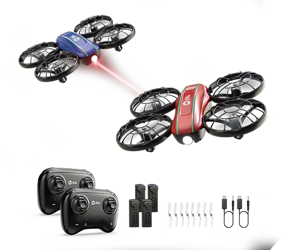 Holy Stone HS210FS two-player battle drone gift set for kids and families