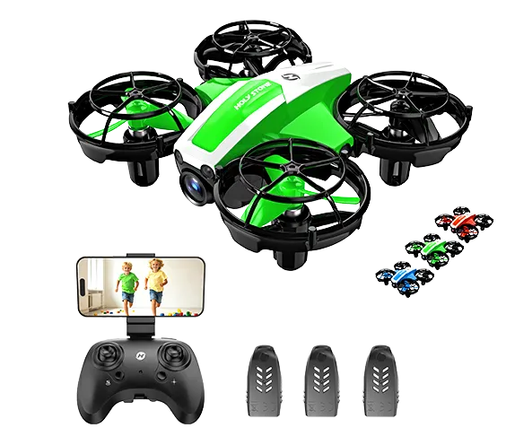Holy Stone HS210P indoor mini camera drone gift set for kids