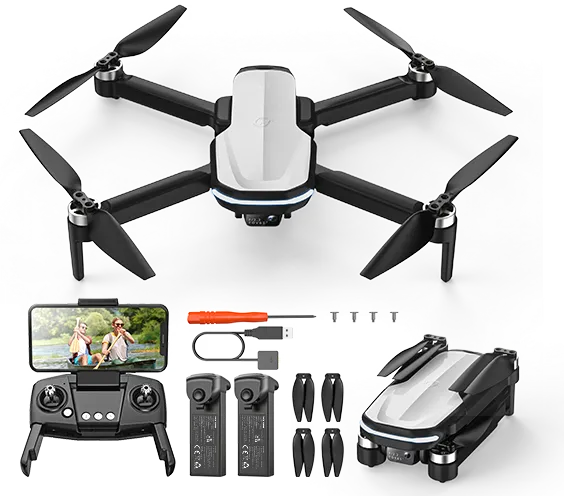 Holy Stone HS280D FPV camera drone gift set for beginners