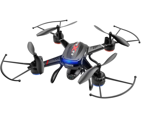 RC Drohne Ourdoor für Kinder und Erwachsene Helikopter Ferngesteuert mit FOV FPV 720P Kamera Modularer Baterie Live-Video Holy Stone HS200D Drohne mit Kamera HD RC Quadrocopter APP Steuerung