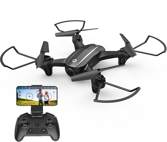 NUOVO * SkyDrones-FX Mini Drone TASCABILE NERO 