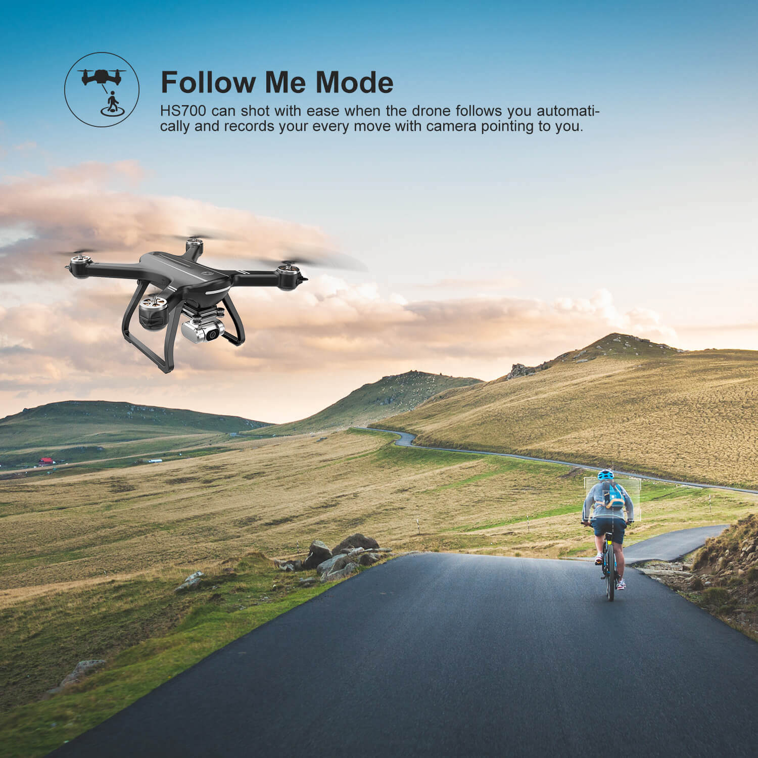 HS700D GPS Drone with 4K Camera