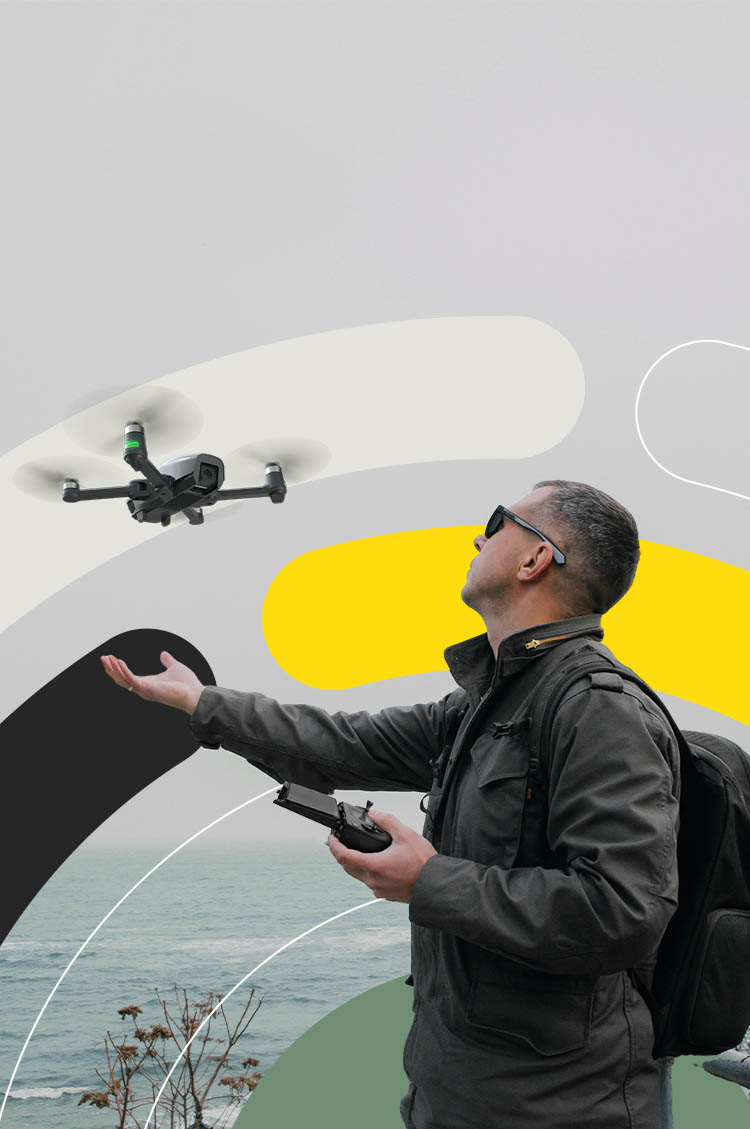 Drone GPS Holy Stone avec caméra 4K pour adultes, Maroc